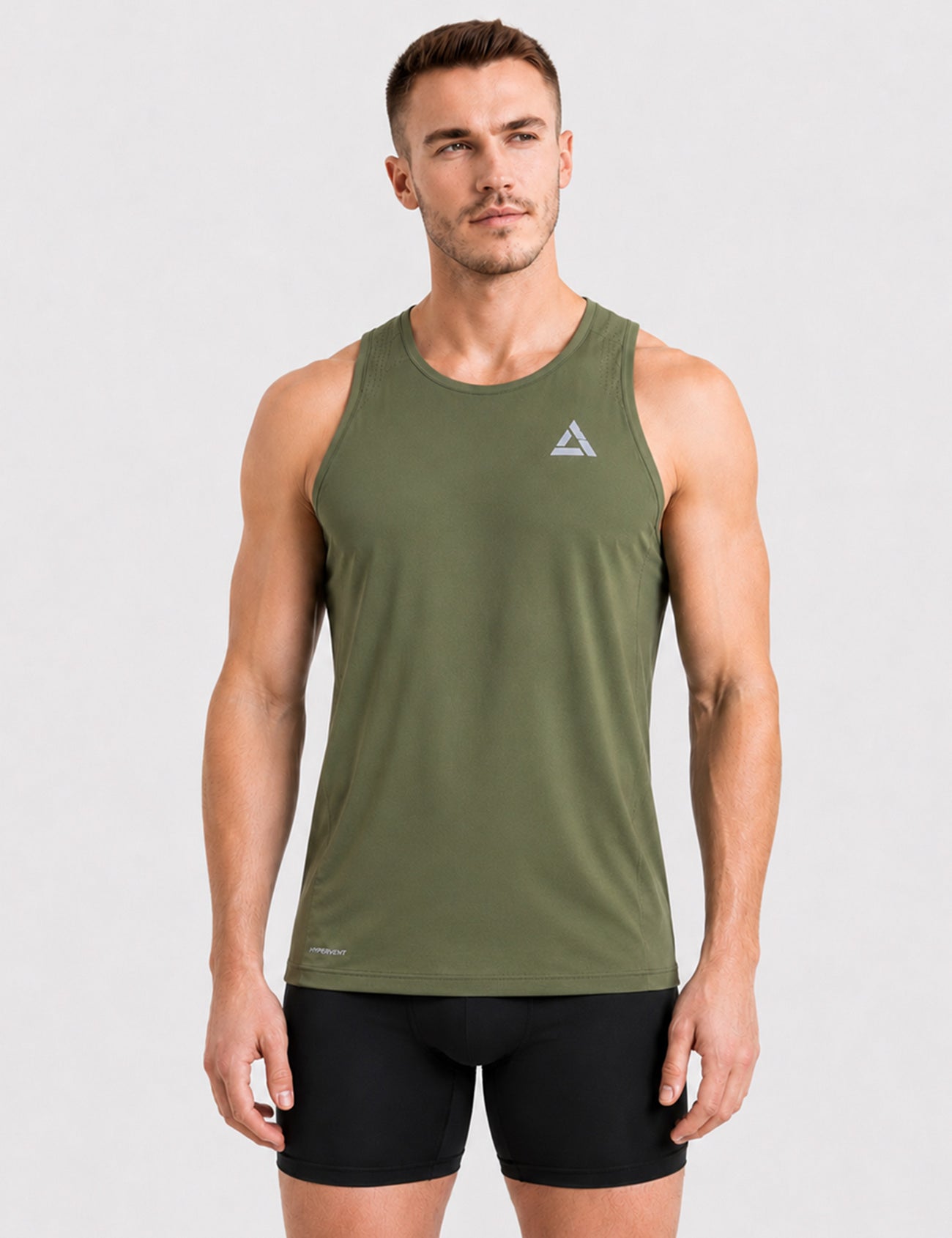 Herren Laufshirt Ärmellos Kurzarm Running Tank-Top Pro Line II Rift