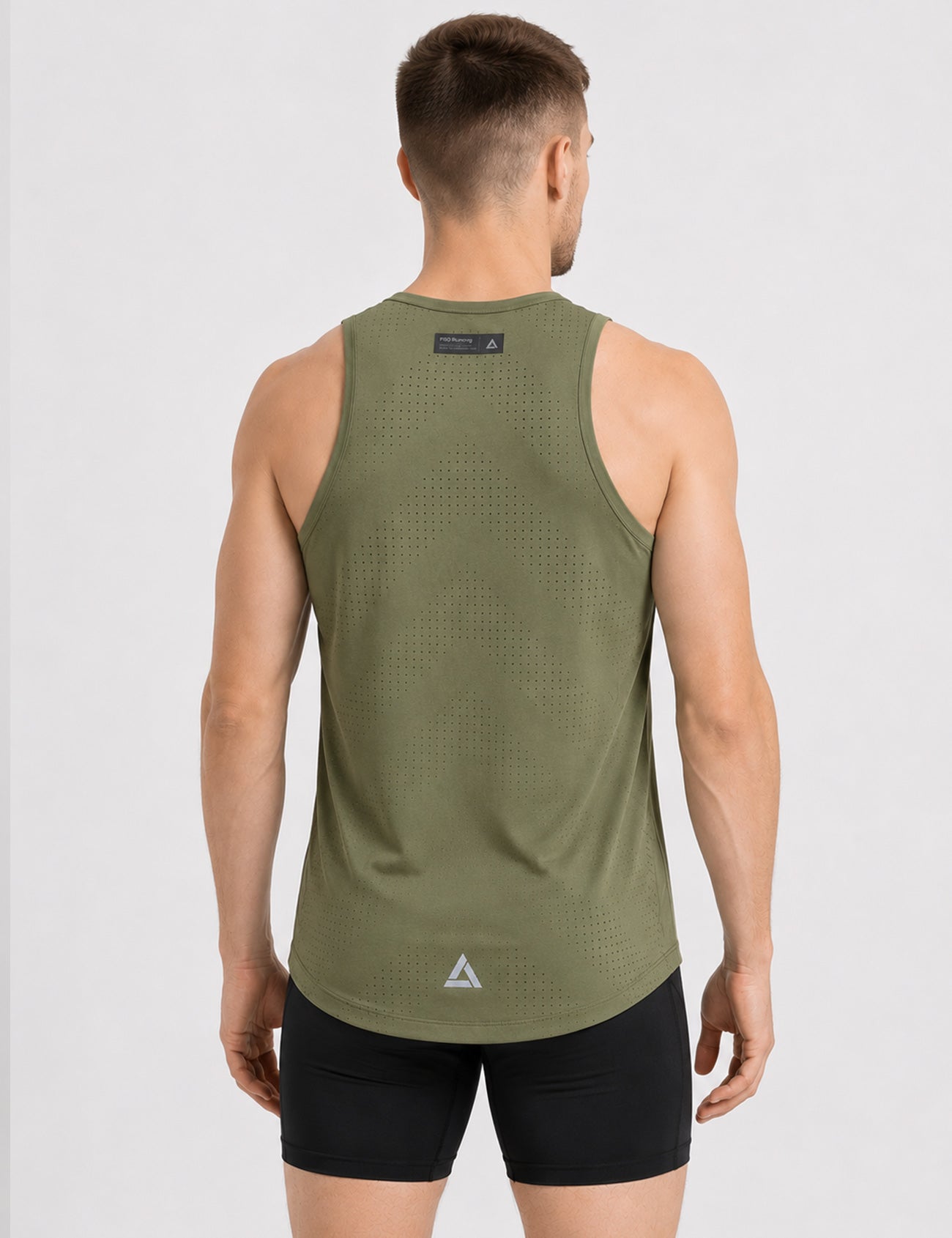 Herren Laufshirt Ärmellos Kurzarm Running Tank-Top Pro Line II Rift